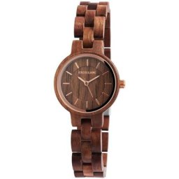 Adelia´s Quarzuhr Armbanduuhr Excellanc Damen Armbanduhr aus Holz / Holzarmbanduhr, Holzarmbanduhr