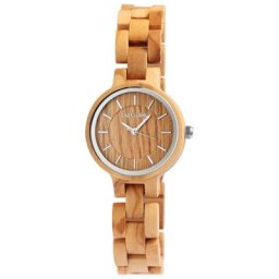 Adelia´s Quarzuhr Armbanduuhr Excellanc Damen Armbanduhr aus Holz / Holzarmbanduhr, Holzarmbanduhr