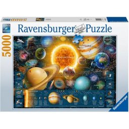 Ravensburger Puzzle Planetensystem, 5000 Puzzleteile, FSC® - schützt Wald - weltweit, Made in Germany