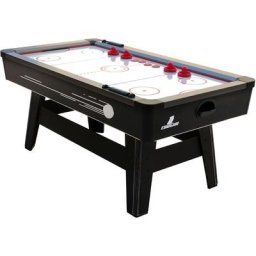 Hattrick Hero Airhockeytisch Höhenverstellbarer Airhockey Tisch inkl. Zubehör (Pucks & Pushers)