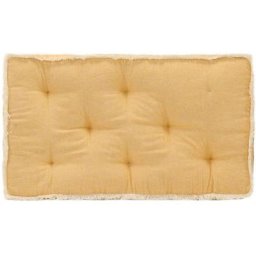 Palettensofa-Kissen Gelb 73x40x7 cm Vidaxl Gelb