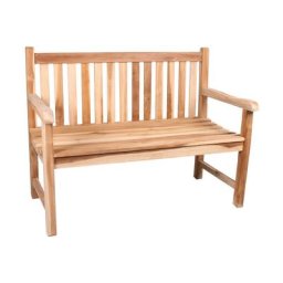 2er Teakholz Bank ca. 100 cm - Home Feeling