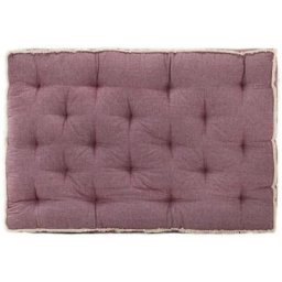 Vidaxl - Palettensofa-Kissen Burgunderrot 120x80x10 cm Rot