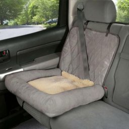 Hundebett Car Cuddler Klein Grau Happy Ride Grau