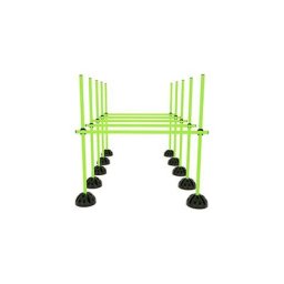 Sprungstangen-Set Trainingsstangen für konditionelles Training Sprungkraft (15 Stangen - 100cm, 10