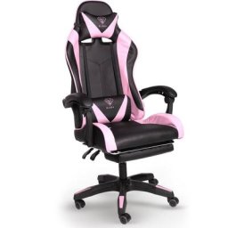Chefsessel Stuhl Home Office Chair Racing Bürostuhl Sportsitz Büro Stuhl, Schwarz/Rosa