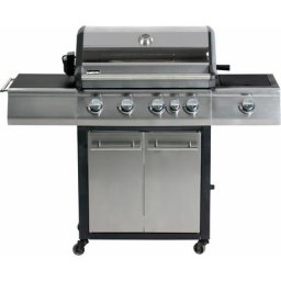 Gasgrill Grill California 411 m 4-Brenner Seitenbrenner Grillwagen bbq - Primaster