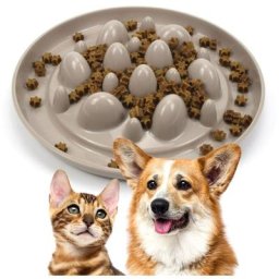 Anti Schling Napf Fressnapf langsam fressen gegen schlingen Antischlingnapf Hunde Katzen langsame