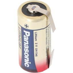 Photo Power CR123A Lithium Batterie 3 Volt Lithium Batterie, wählbar mit Lötfahnen in Z-Form und in