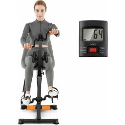 Heimtrainer Bewegungstrainer Pedaltrainer für Senioren Stahl, Hand Arm Bein Knie Fitnessgerät mit