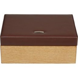 Schmuckkasten, Holz, Lederbezug, für Damen