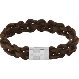 Herren Armband ""2790373"", Leder/Edelstahl