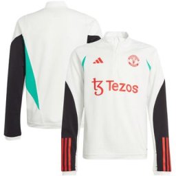 Manchester United Trainingsoberteil – Weiß