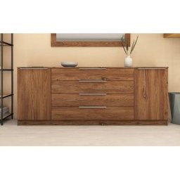 borchardt Möbel Kommode Oliva, Breite 200 cm, mit 4 Schubkästen