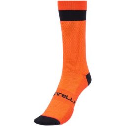 Castelli Alpha 18 Socken Herren orange S/M | EU 36-39 2021 Bekleidung