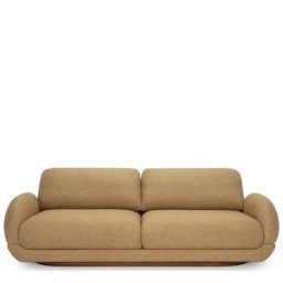 3-Sitzer Sofa MASSAO - 3-Sitzer Sofa, Tweed in cognac