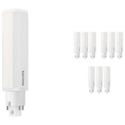 Philips - Mehrfachpackung 10x Corepro pl-c led 6.5W 650lm - 840 Kaltweiß Ersatz für 18W - 4000K