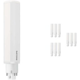 Philips - Mehrfachpackung 10x Corepro pl-c led 9W 900lm - 830 Warmweiß Ersatz für 26W - 3000K