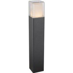 GL34576 Einladende 12W led Außen Wand Hof Lampe Alu Glas IP44 Schwarz dalia 34576 - Globo