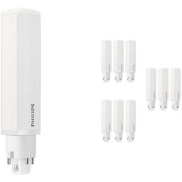 Philips - Mehrfachpackung 10x Corepro pl-c led 6.5W 600lm - 830 Warmweiß Ersatz für 18W - 3000K