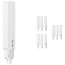 Philips - Mehrfachpackung 10x Corepro pl-c led 8.5W 900lm - 830 Warmweiß Ersatz für 26W - 3000K