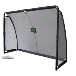 Exit Fußballtor mit Torwand Finta Schwarz 90x300x200 cm