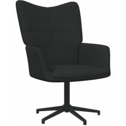 Vidaxl - Relaxsessel Schwarz Stoff Schwarz