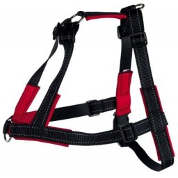 Hundegschirr Lead'n'Walk Soft Größe m-l 55-90 cm Schwarz 13056 Trixie Schwarz
