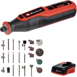 Einhell TE-MT 7,2 Li Akku-Schleif-/ Gravur-Werkzeug Drehzahlelektronik LED-Anzeige Softgrip