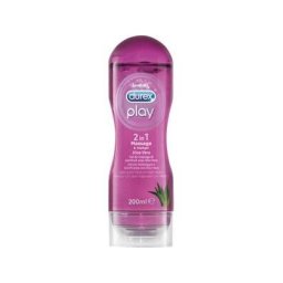 Durex Lust & Liebe Gleitgele Play 2 in 1 Massage & Gleitgel Aloe Vera 200 ml