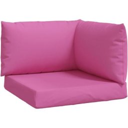 Vidaxl - Palettenkissen 3 Stk. Rosa Oxford-Stoff Rosa