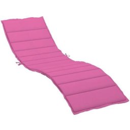 Vidaxl - Sonnenliegen-Auflage Rosa Oxford-Gewebe Rosa