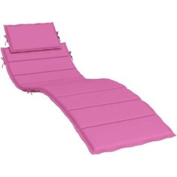 Vidaxl - Sonnenliegen-Auflage Rosa Oxford-Gewebe Rosa