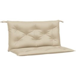 vidaXL Auflage für Hollywoodschaukel Beige 100 cm Stoff