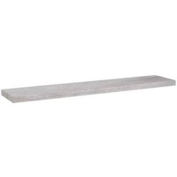 Schweberegal Betongrau 120x23,5x3,8 cm MDF vidaXL - Grau