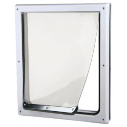2-Wege Freilauftür M-XL 39x45 cm Weiß 3879 TRIXIE - Weiß