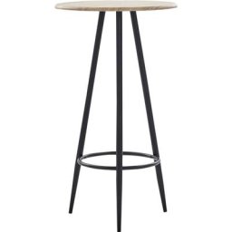 Bartisch Eichenfarbe 60×107,5 cm MDF vidaXL - Braun