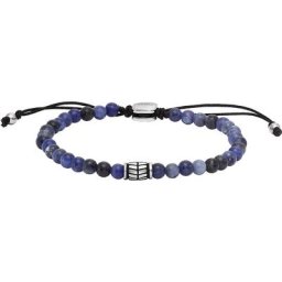 Fossil Armband Farbstein, Edelstahl Armbänder & Armreife Herren