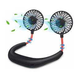 Nackenventilator, tragbarer Gesichtsventilator, persönlicher USB-Freisprech-Mini-tragbarer