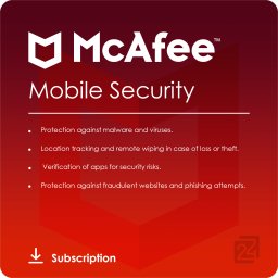 McAfee Mobile Security 3 Geräte / 3 Jahre