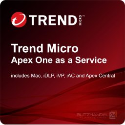 Trend Micro Apex One as a Service includes Mac iDLP iVP iAC and Apex Central Corporate 1 Jahr 101 - 250 User Neukauf