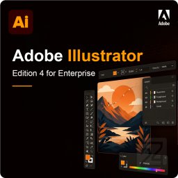 Adobe Illustrator - Edition 4 for enterprise 1 - 9 User