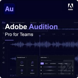 Adobe Audition - Pro for Teams 1 - 9 User