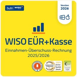 WISO EÜR & Kasse 2026 für die Geschäftsjahre 20252026