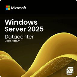 Microsoft Windows Server 2025 Datacenter Core AddOn 4 Cores