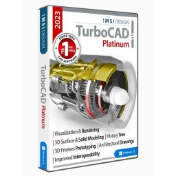 TurboCAD 2023 Platinum Jahreslizenz Deutsch