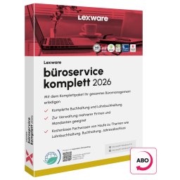 Lexware büroservice komplett 2026 Mehrplatzversion ABO
