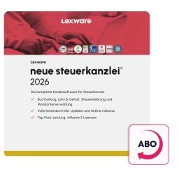 Lexware neue steuerkanzlei 2026 Mehrplatzversion ABO