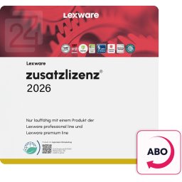 Lexware Zusatzlizenz 2026 ABO 5 User