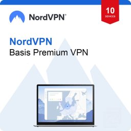 NordVPN Basis Premium VPN 10 Geräte 1 Jahr